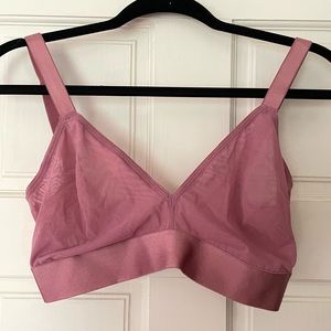 Parade luxe mesh triangle bralette- NWOT size 1 DD-F